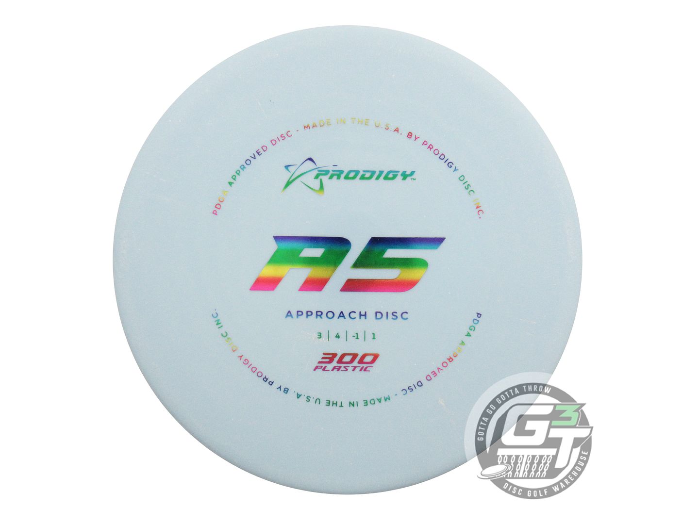 Prodigy 300 Series A5 Approach Midrange Golf Disc (Individually Listed)