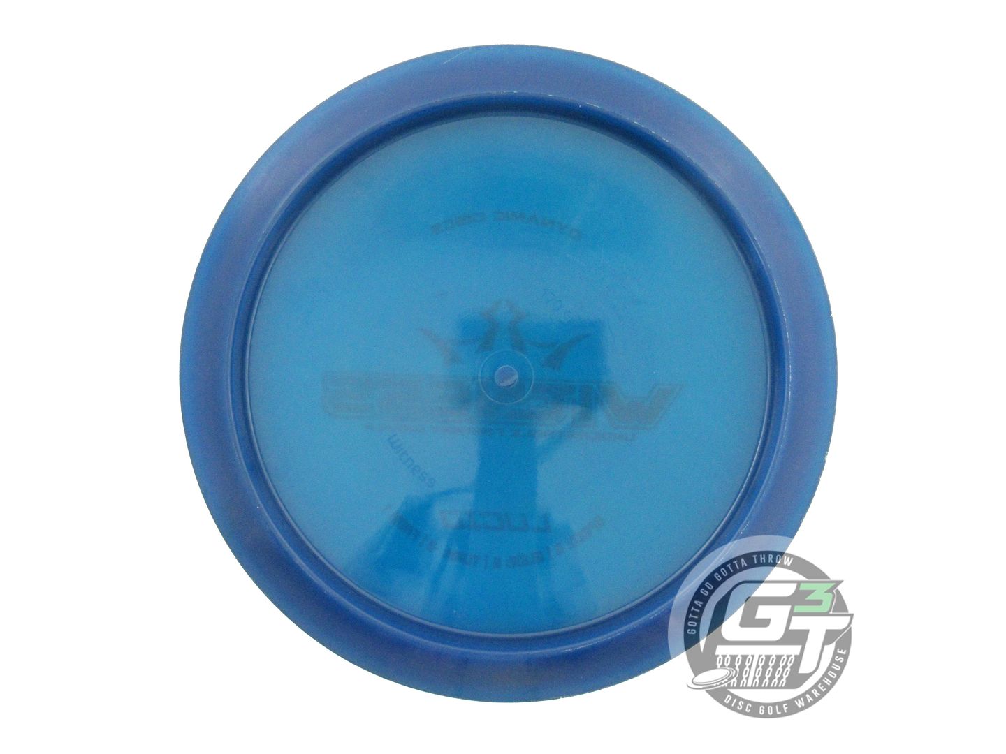 USED Dynamic Discs Lucid Witness 170g Blue Gold Foil Fairway Driver Golf Disc