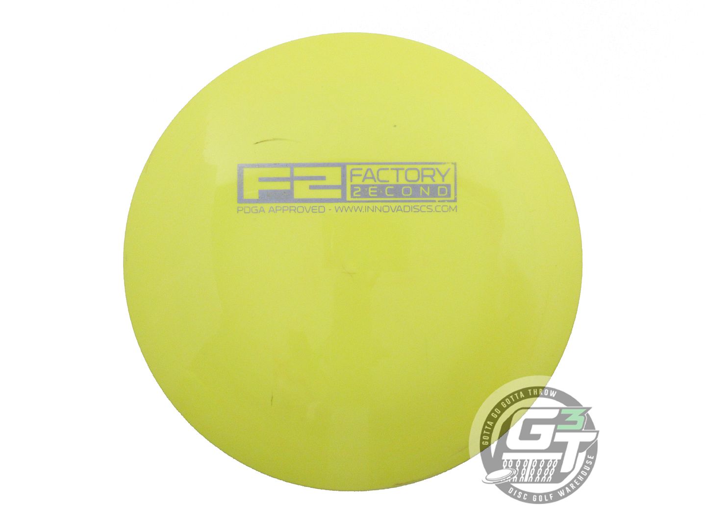 USED Innova X-OUT Star Corvette 172g Yellow Distance Driver Golf Disc