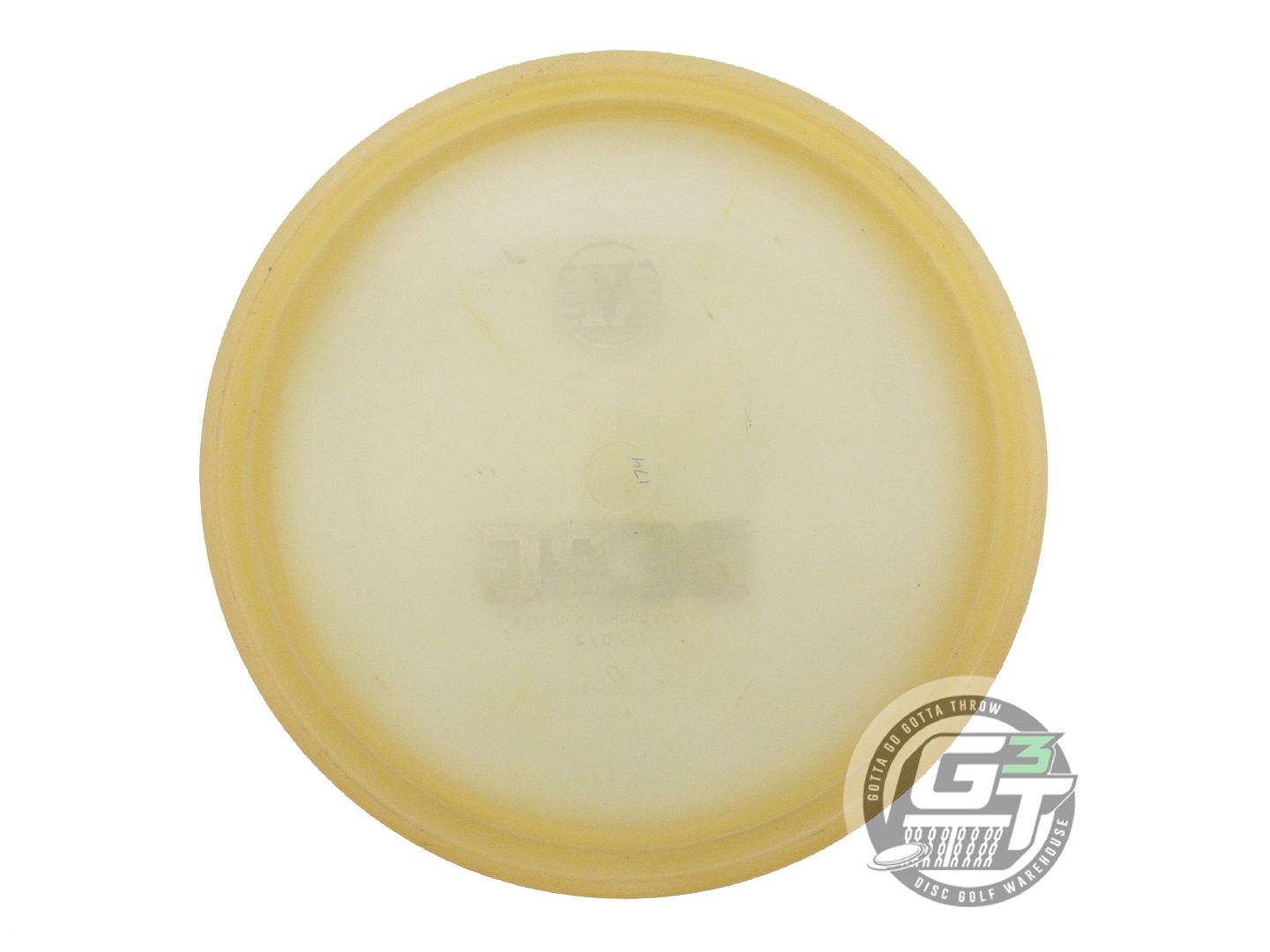 USED Kastaplast K1 Berg 174g Peach Silver Foil Putter Golf Disc