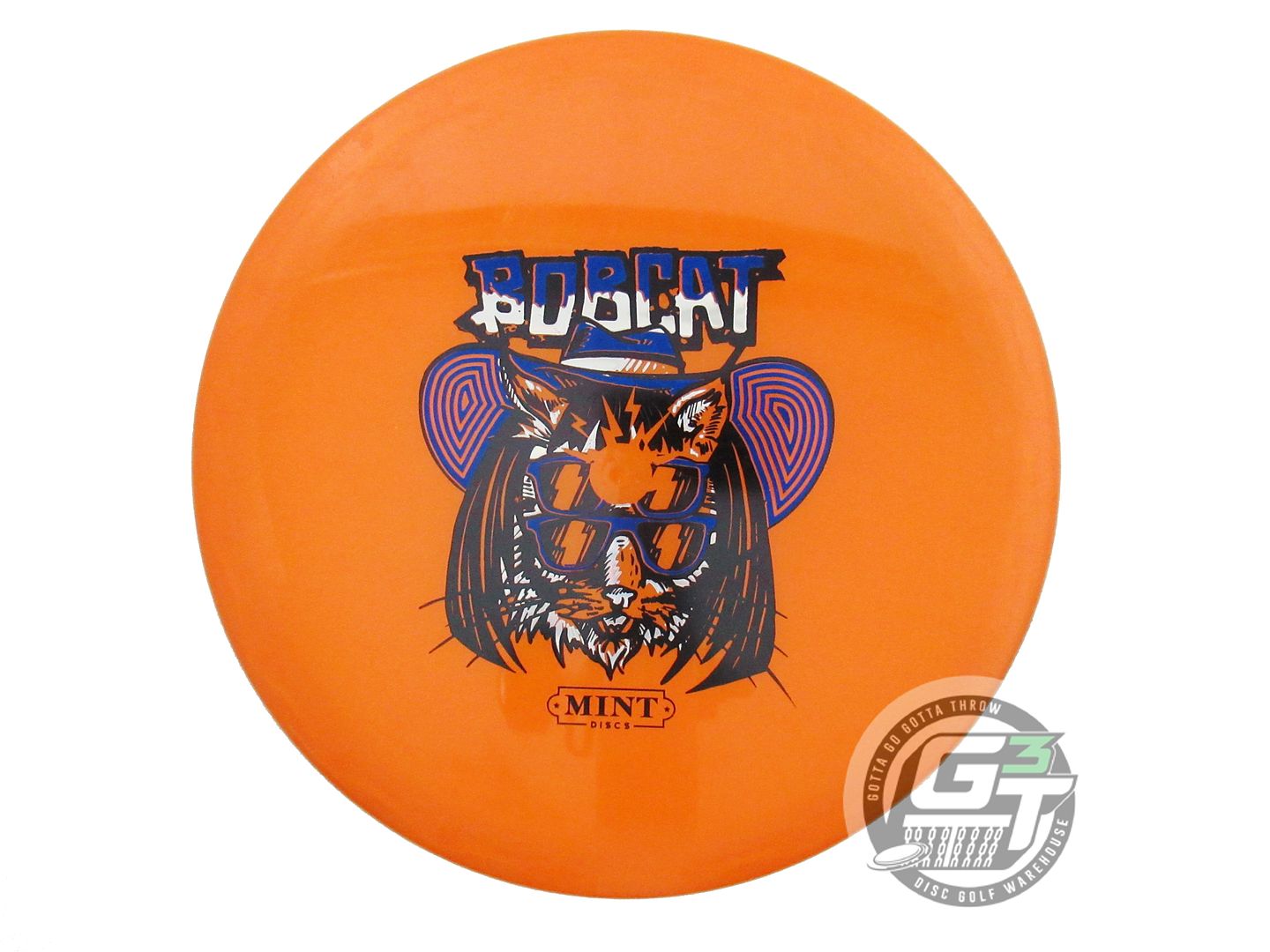 USED Mint Discs Sublime Bobcat 180g Orange Midrange Golf Disc