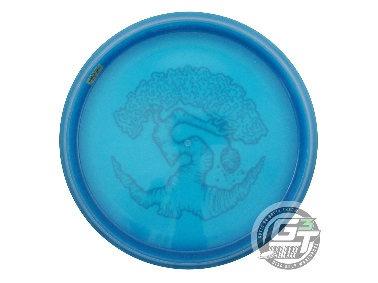 NOS Discraft [OTB] Glow Z FLX Swarm 177g Blue Blue Foil Midrange Golf Disc