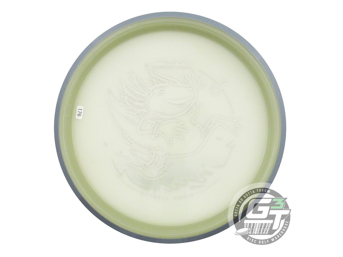 NOS Axiom Discs [LIZOTTE] Eclipse Proton Hex 176g Gray Rim Midrange Golf Disc