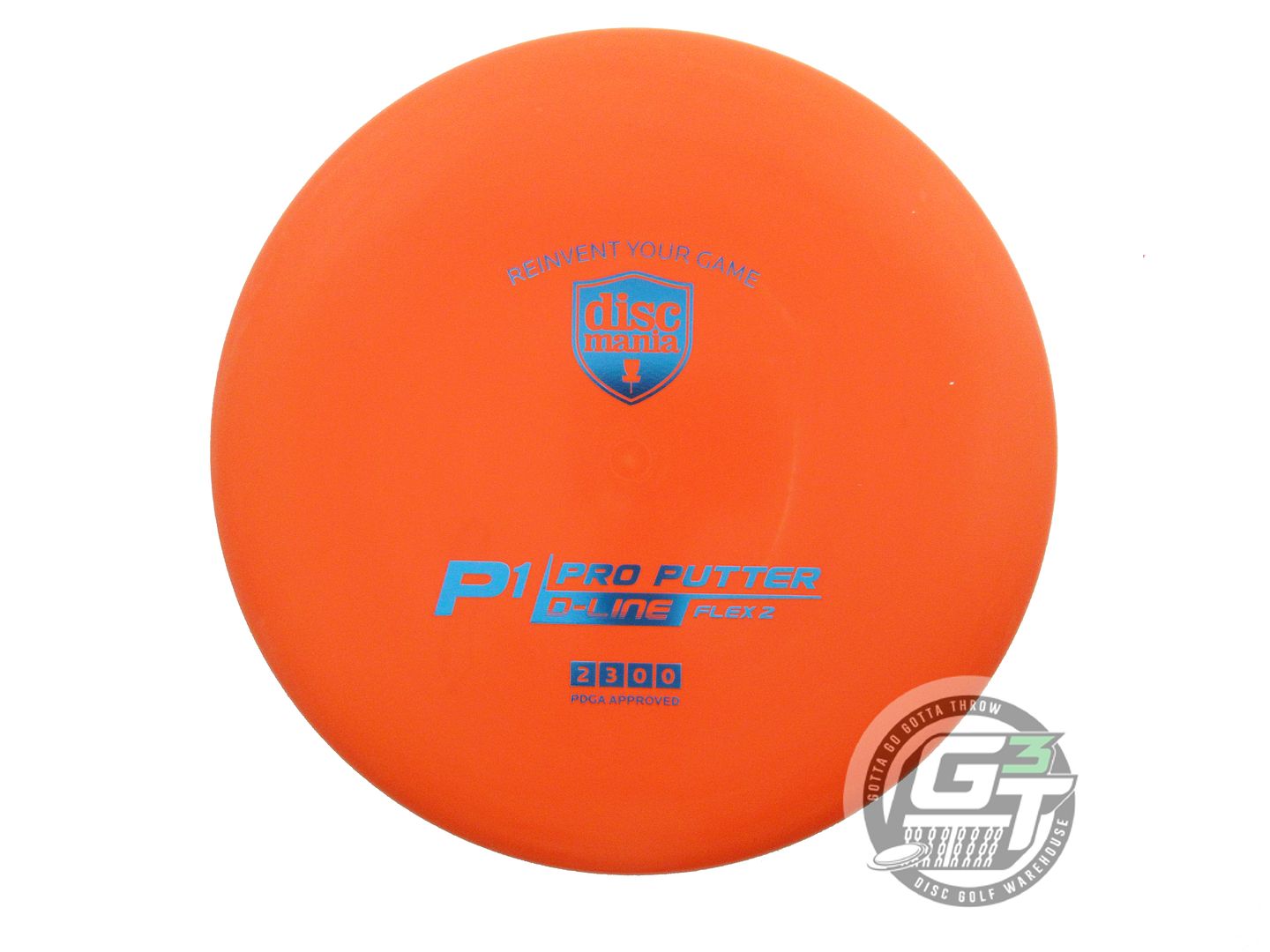 Discmania Originals D-Line Flex 2 P1 Putter Golf Disc (Individually Listed)