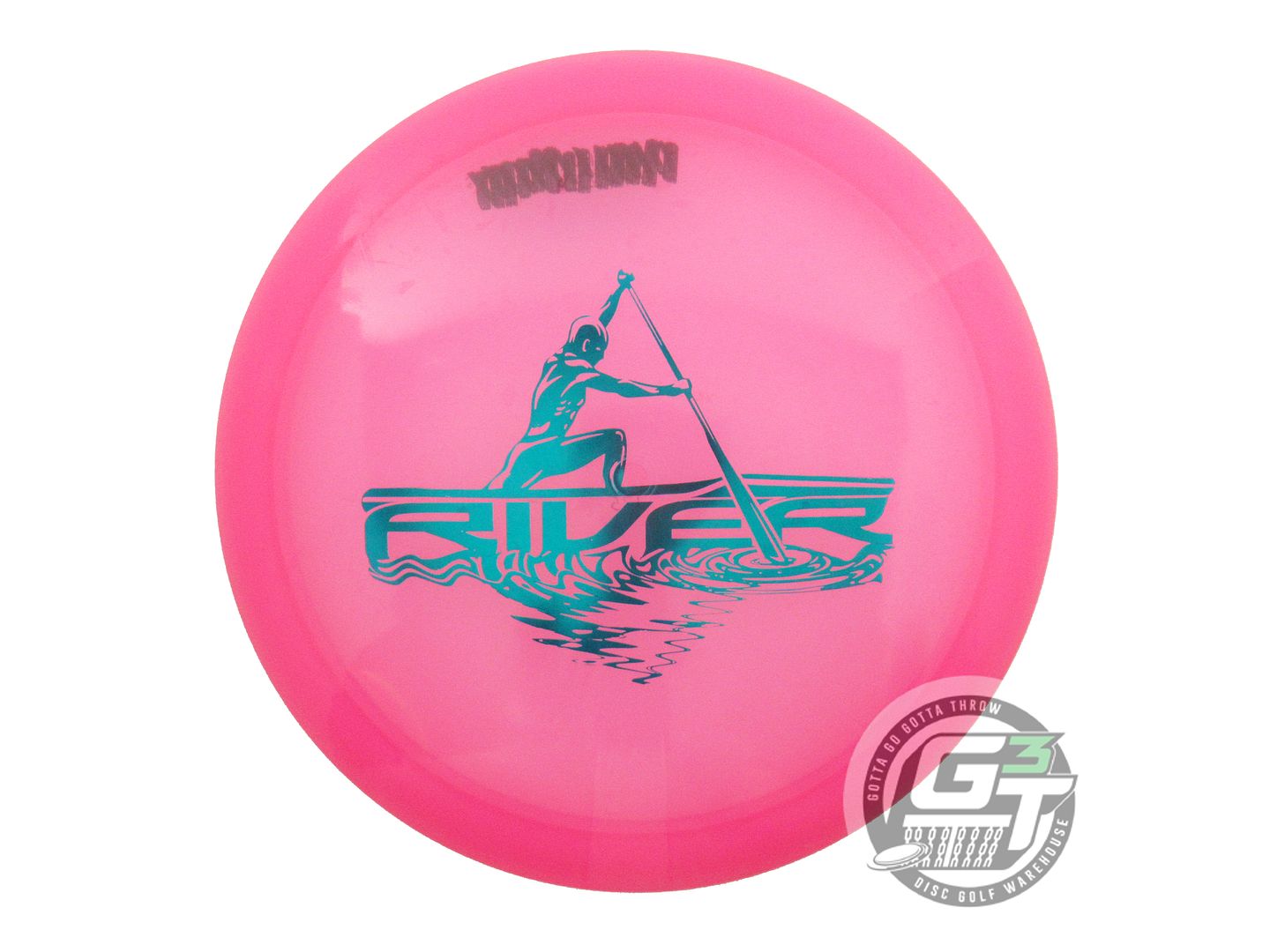 USED Latitude 64 Opto River 173g Pink Teal Foil Fairway Driver Golf Disc