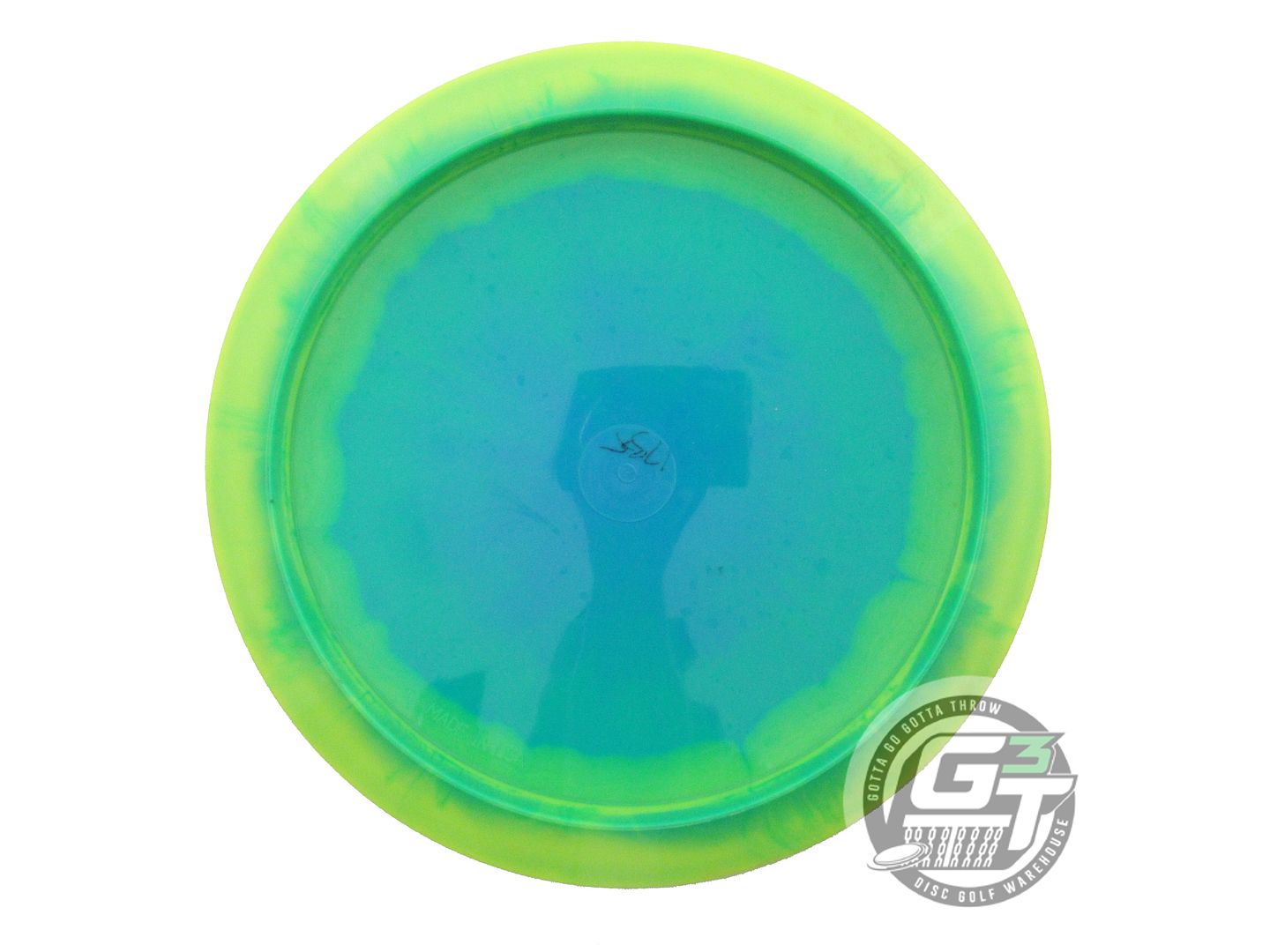 USED Innova Halo Star Savant 176g Lime-Blue Fairway Driver Golf Disc