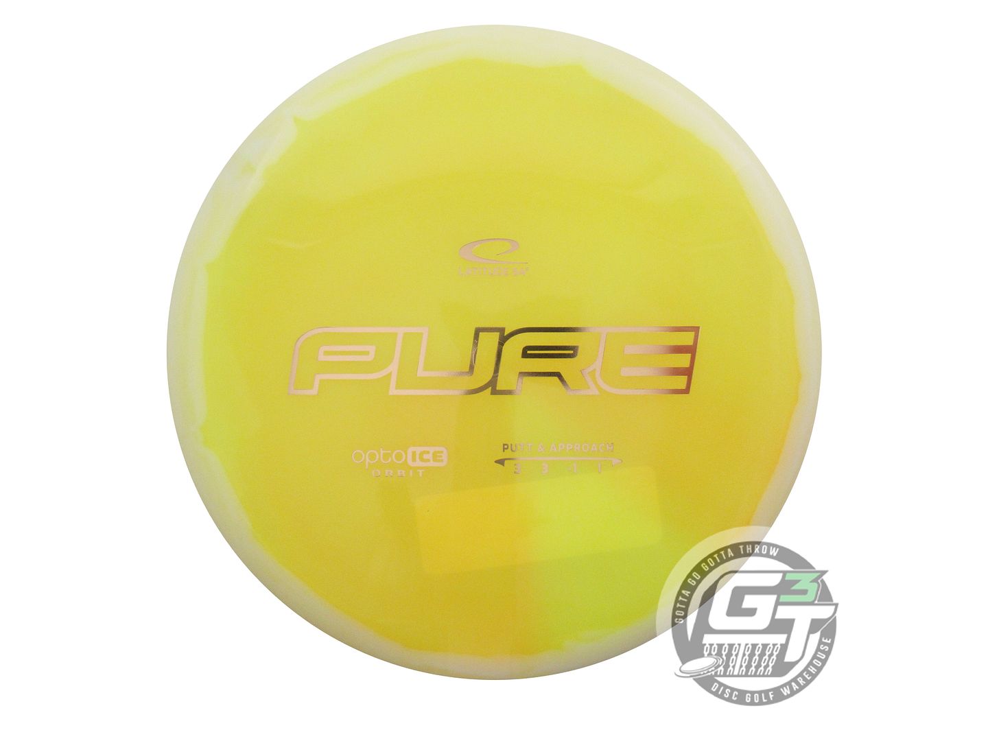 Latitude 64 Opto Ice Orbit Pure Putter Golf Disc (Individually Listed)