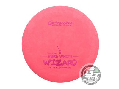 Gateway "Not So" Pure White Wizard Putter Golf Disc (Individually Listed)