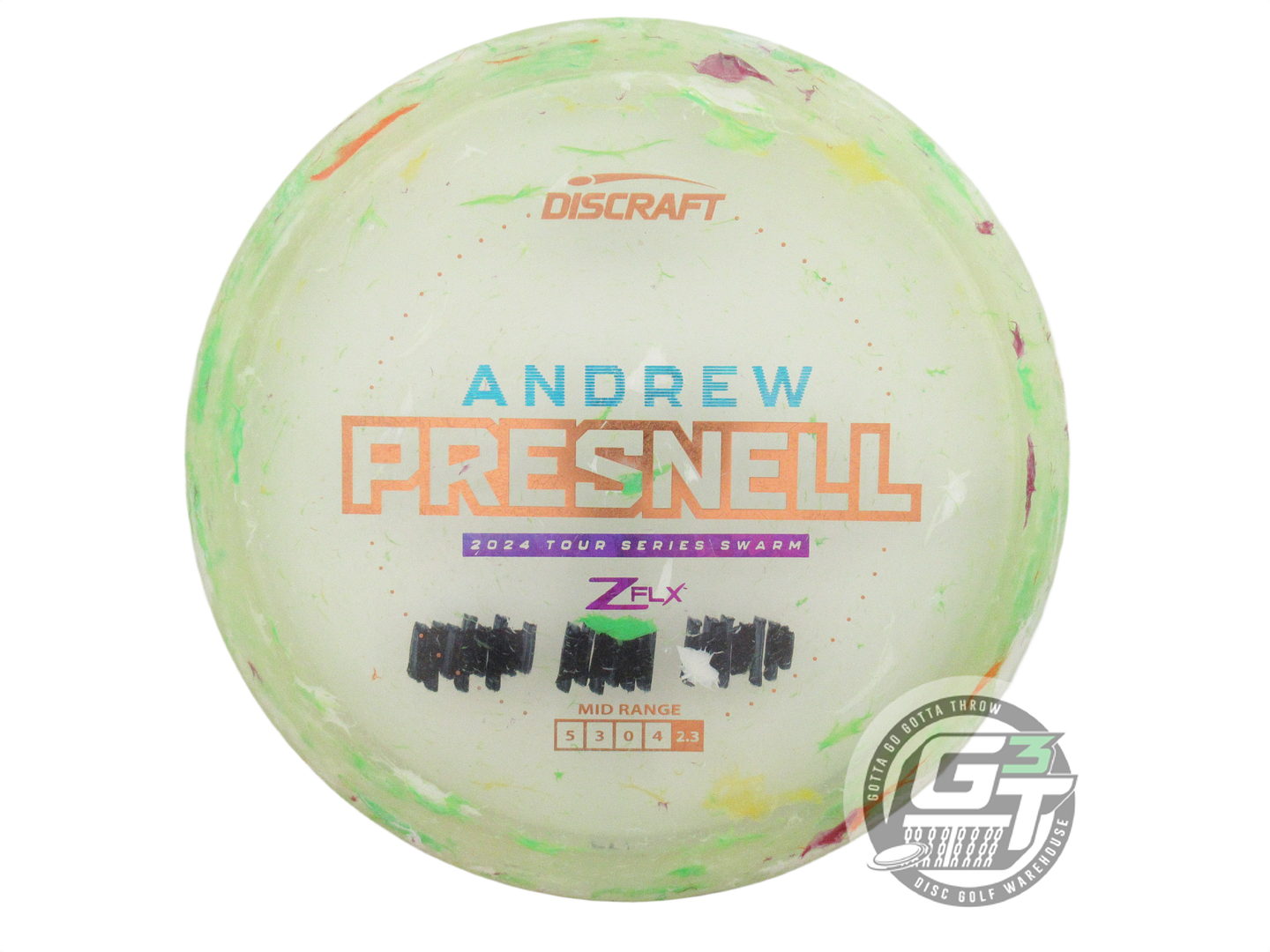 USED Discraft [PRESNELL] Jawbreaker Z FLX Swarm 179g Copper Foil Midrange Disc