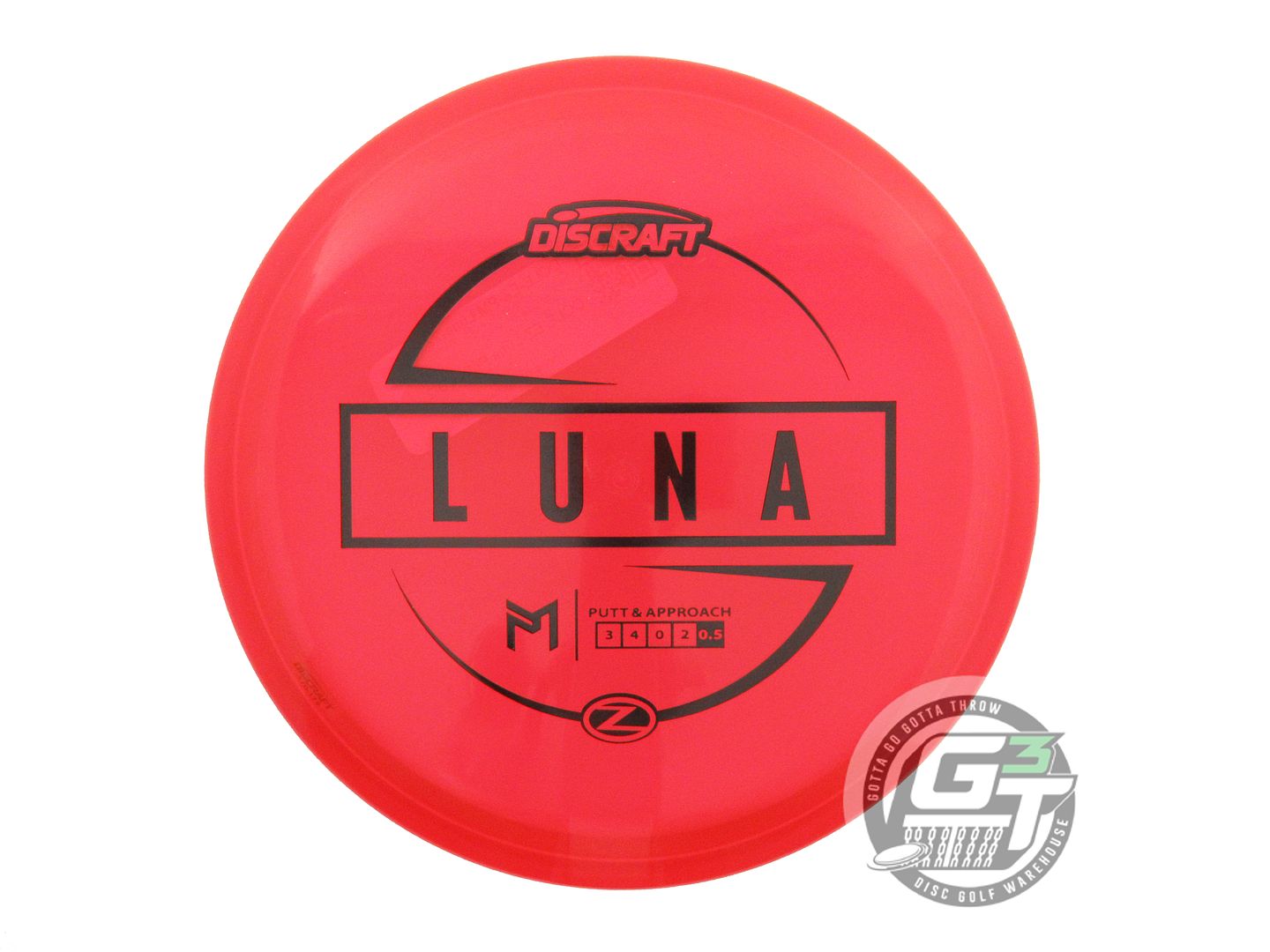 Discraft Paul McBeth Signature Elite Z Luna Putter Golf Disc (Individually Listed) - Gotta Go Gotta Throw