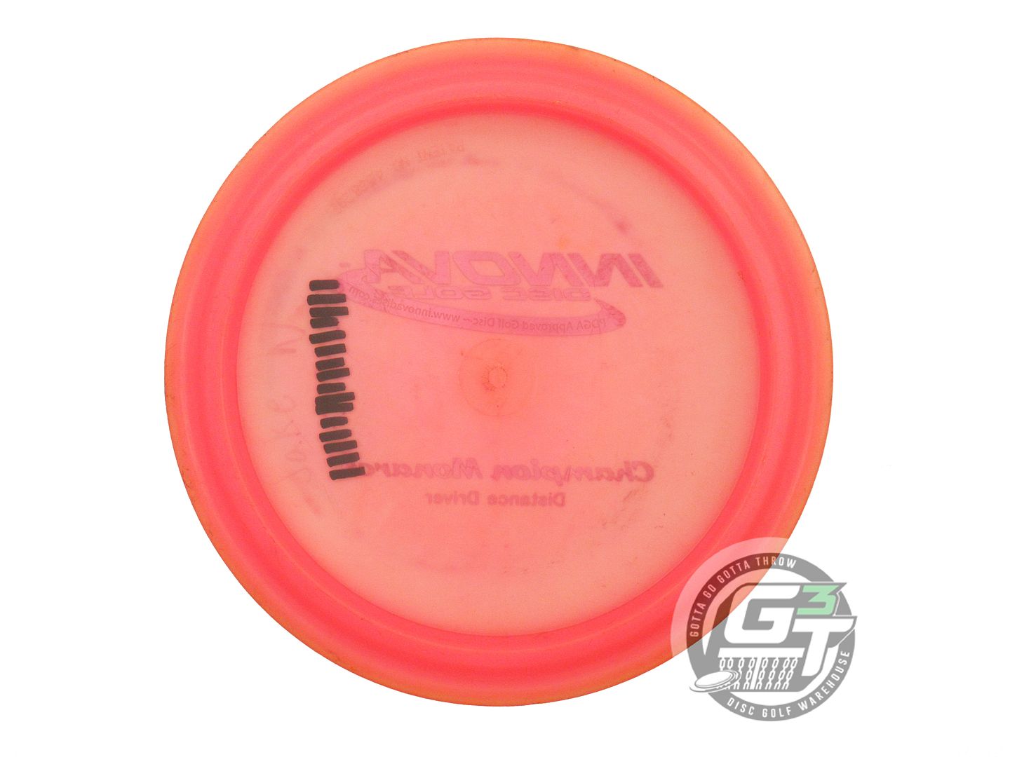USED Innova Champion Monarch 175g Pink Purple Foil PFN Distance Driver Golf Disc