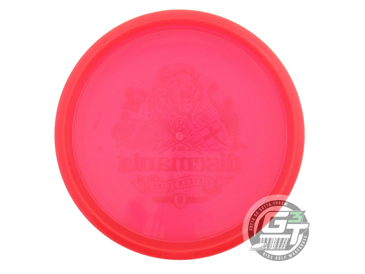 USED DiscMania [15 YEAR] C-Line MD1 178g Red Gold Stamp Midrange Golf Disc