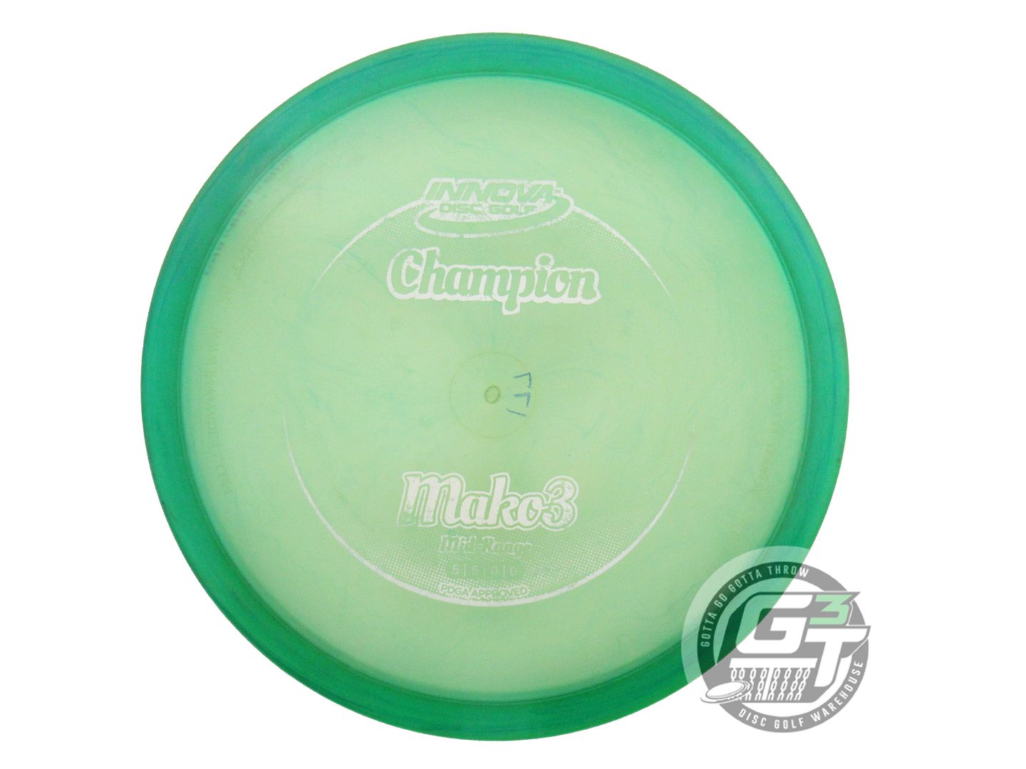 USED Innova Champion Mako3 176g Green White Stamp Midrange Golf Disc
