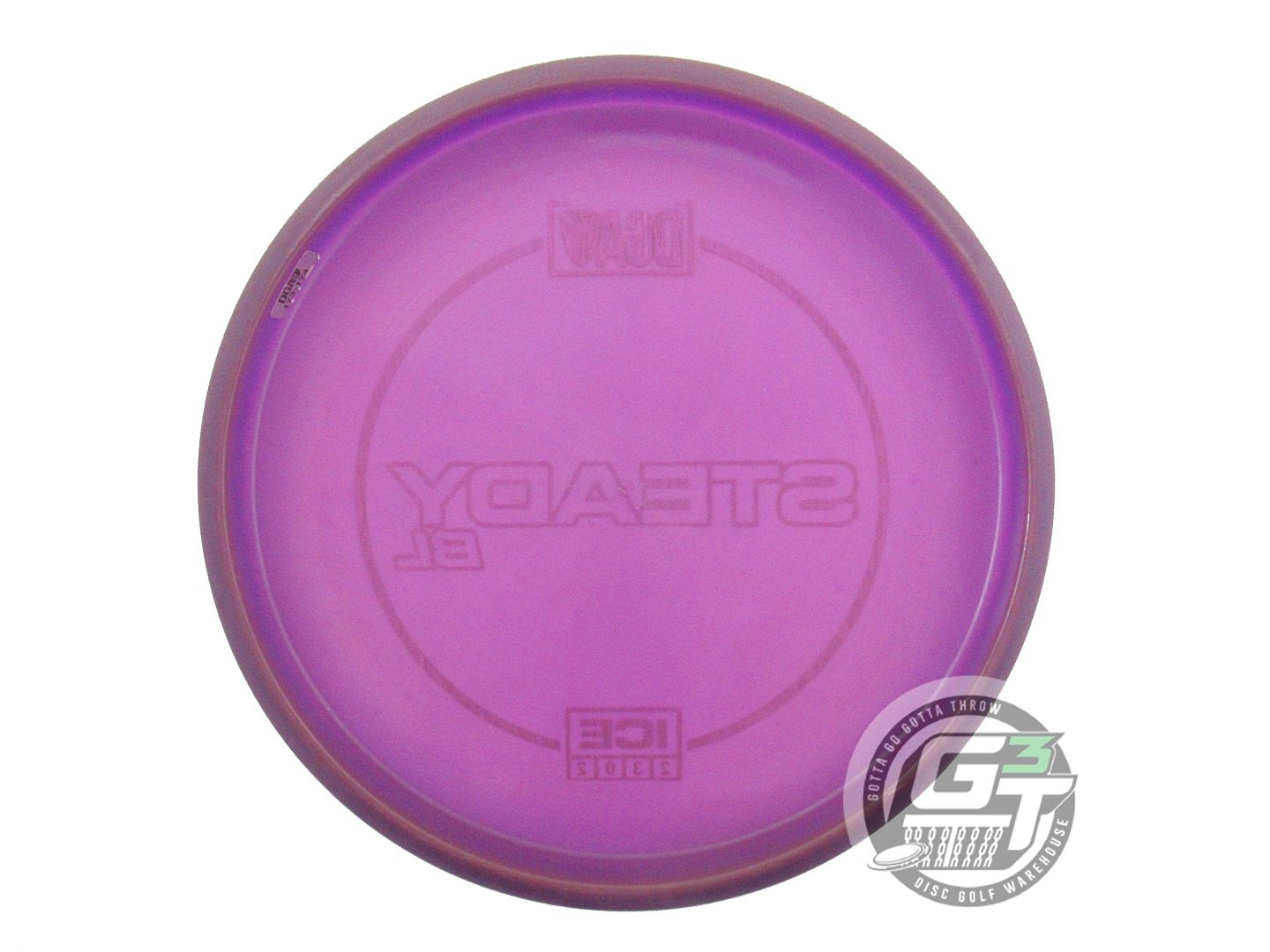 USED DGA [LE] Ice Steady BL 176g Purple Pink Foil Putter Golf Disc