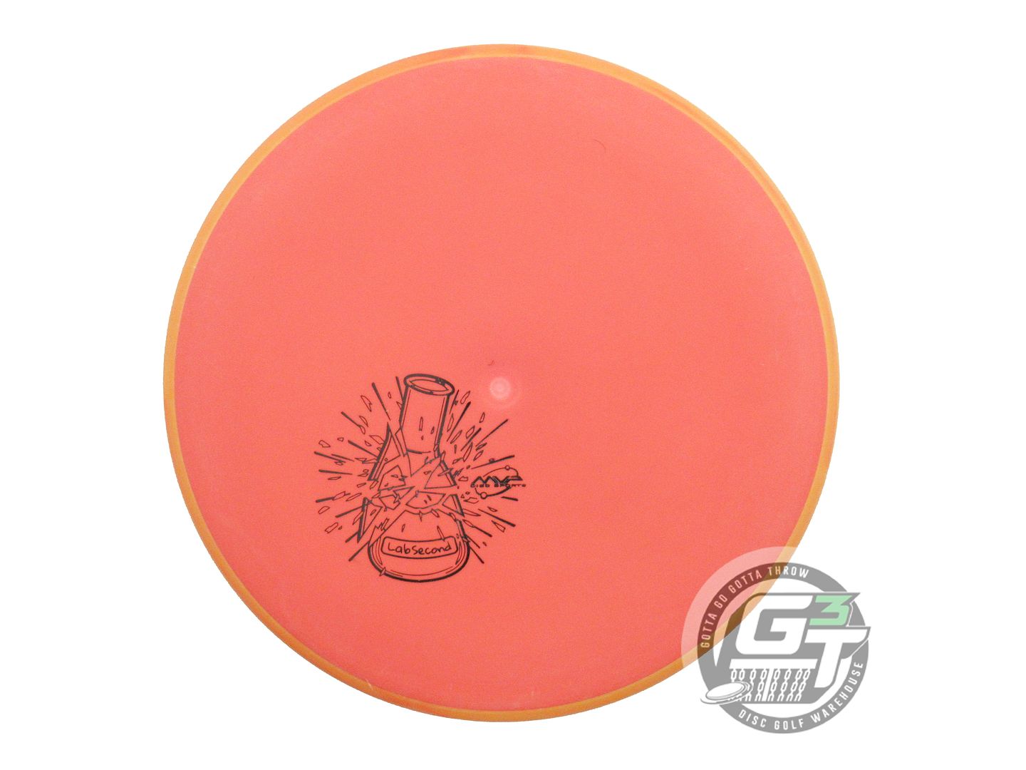 USED Axiom Discs X-OUT Electron Soft Pixel 165g Orange Marigold Rim Putter Disc