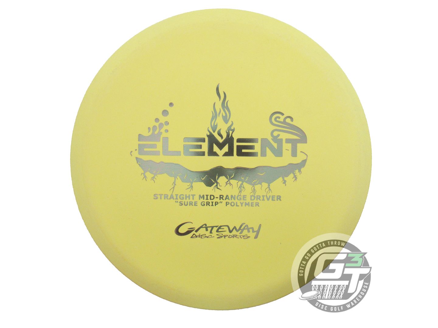 Gateway Sure Grip Element Midrange Golf Disc (Individually Listed)