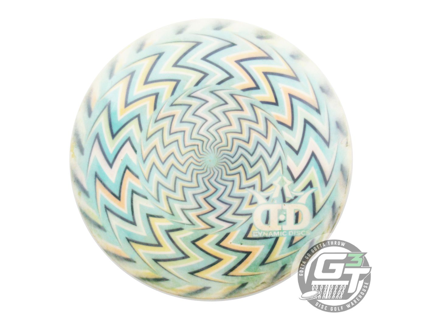 USED Dynamic Discs DyeMax Fuzion Defender 172g GEOMETRIC Distance Driver Disc