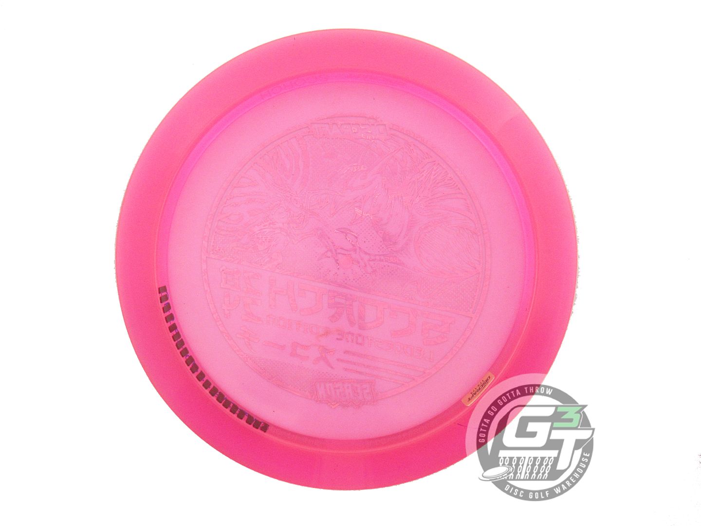 USED Discraft [LEDGESTONE] CryZtal Scorch 175g Pink Distance Driver Golf Disc