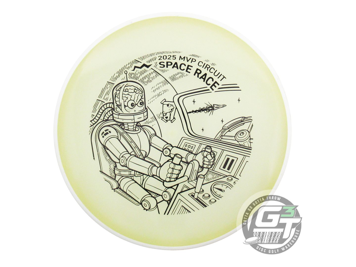 USED MVP Disc Sports Eclipse Proton Atom 174g Glow SPACE RACE Putter Golf Disc