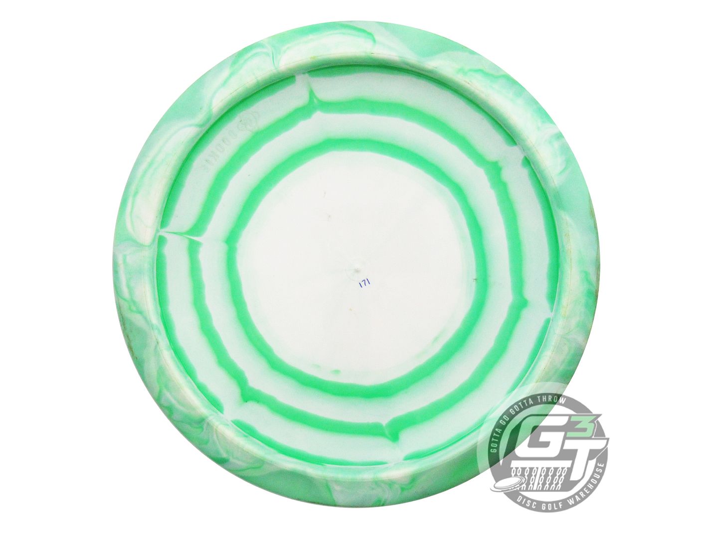 USED Clash Discs Steady Ring Cookie 171g Green-White Fairway Driver Golf Disc