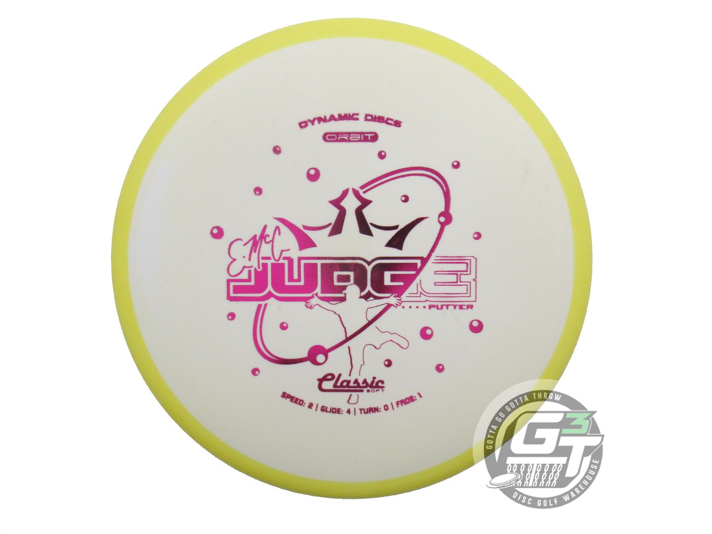 Dynamic Discs Classic Soft Orbit EMAC Judge Putter Golf Disc (Individually Listed)