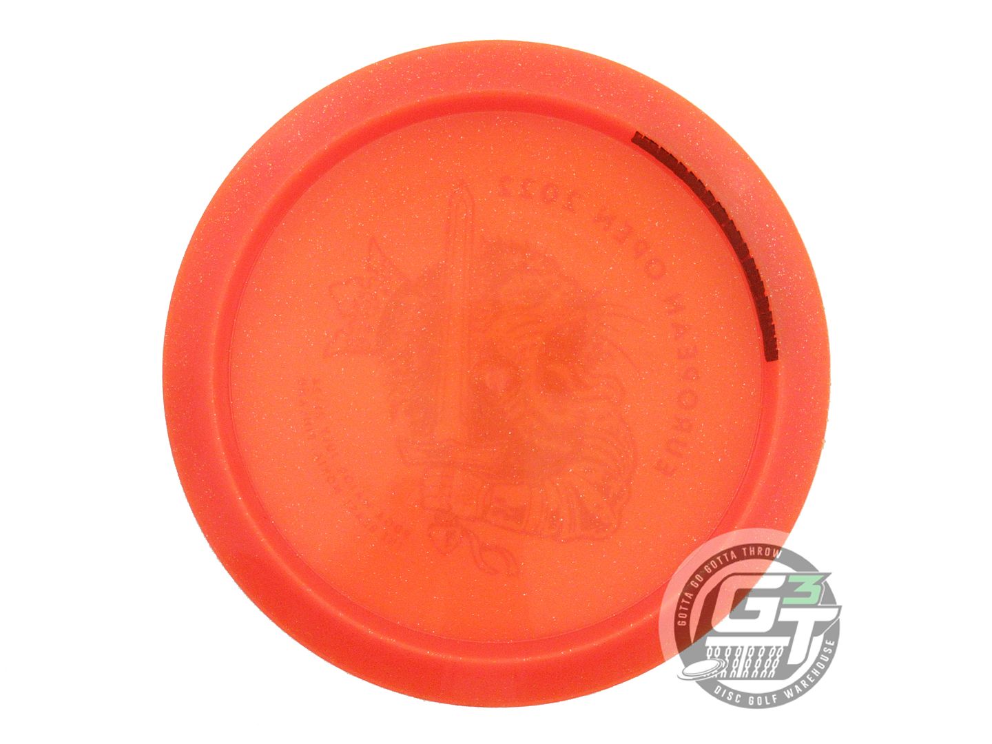 USED DiscMania [EUROPEAN OPEN] Metal Flake C-Line FD3 173g Orange Driver Disc