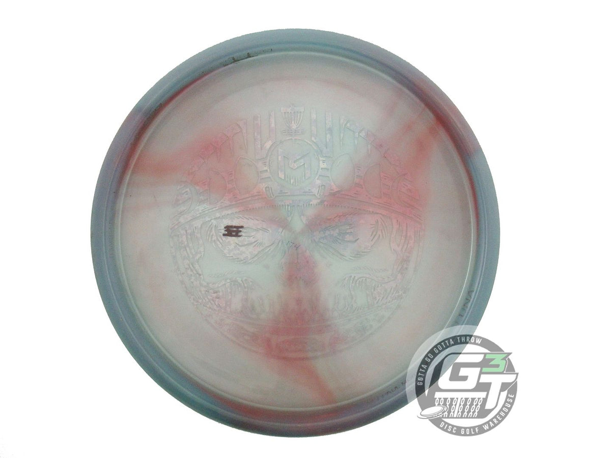 USED Discraft [McBETH] Z Swirl Luna 174g Gray-Green Shamrock Foil Putter Disc