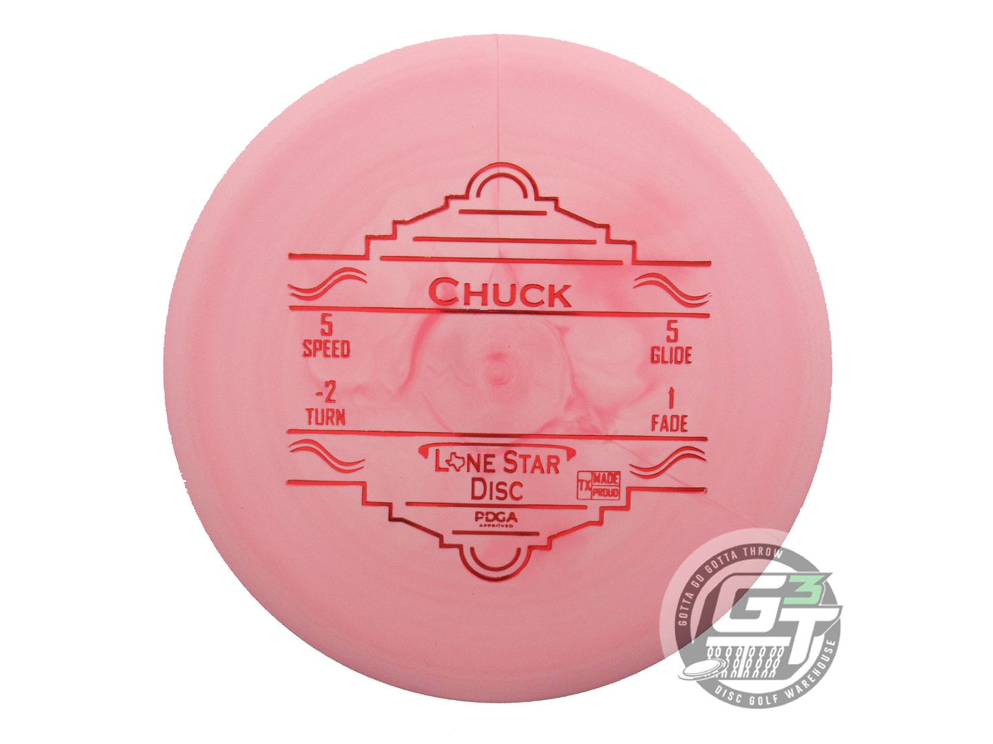 Lone Star Delta 2 Chuck Midrange Golf Disc (Individually Listed)