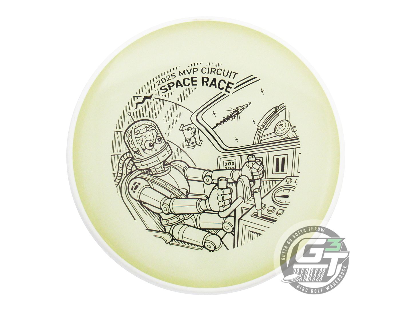 USED MVP Disc Sports [CIRCUIT] Eclipse Proton Atom 175g Glow Putter Golf Disc
