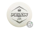 USED Dynamic Discs [WYSOCKI] Glimmer Lucid Ice Felon 175g White Driver Golf Disc
