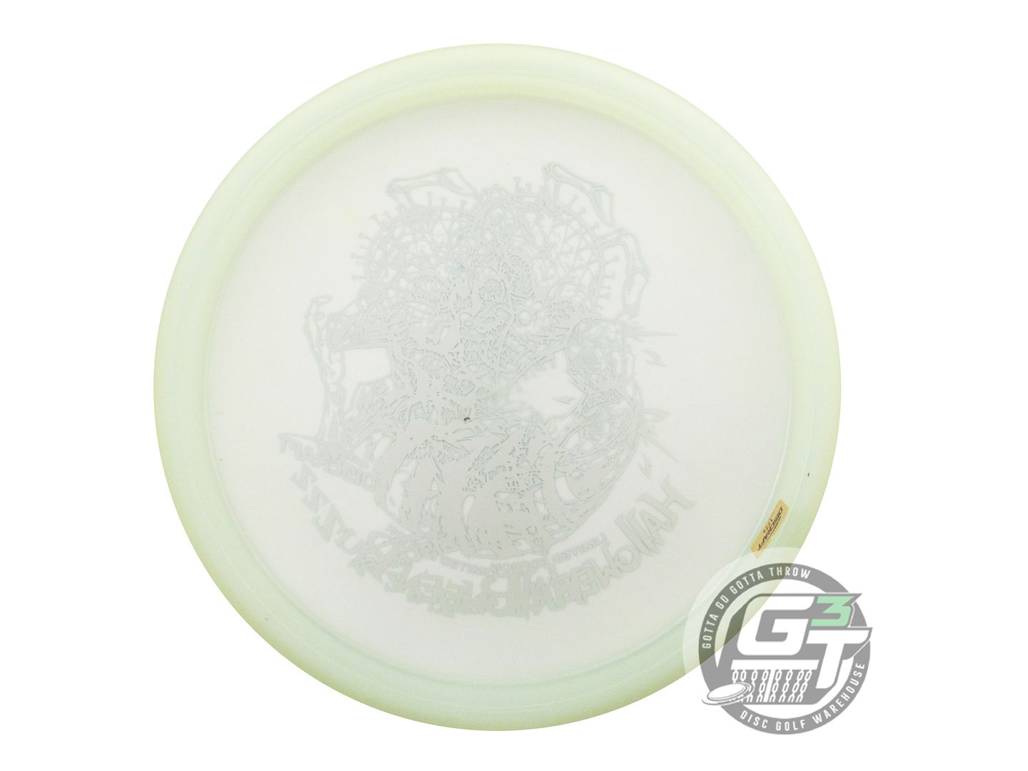 USED Discraft X-OUT HALLOWEEN Glo Z Buzzz 179g Green Foil Midrange Golf Disc