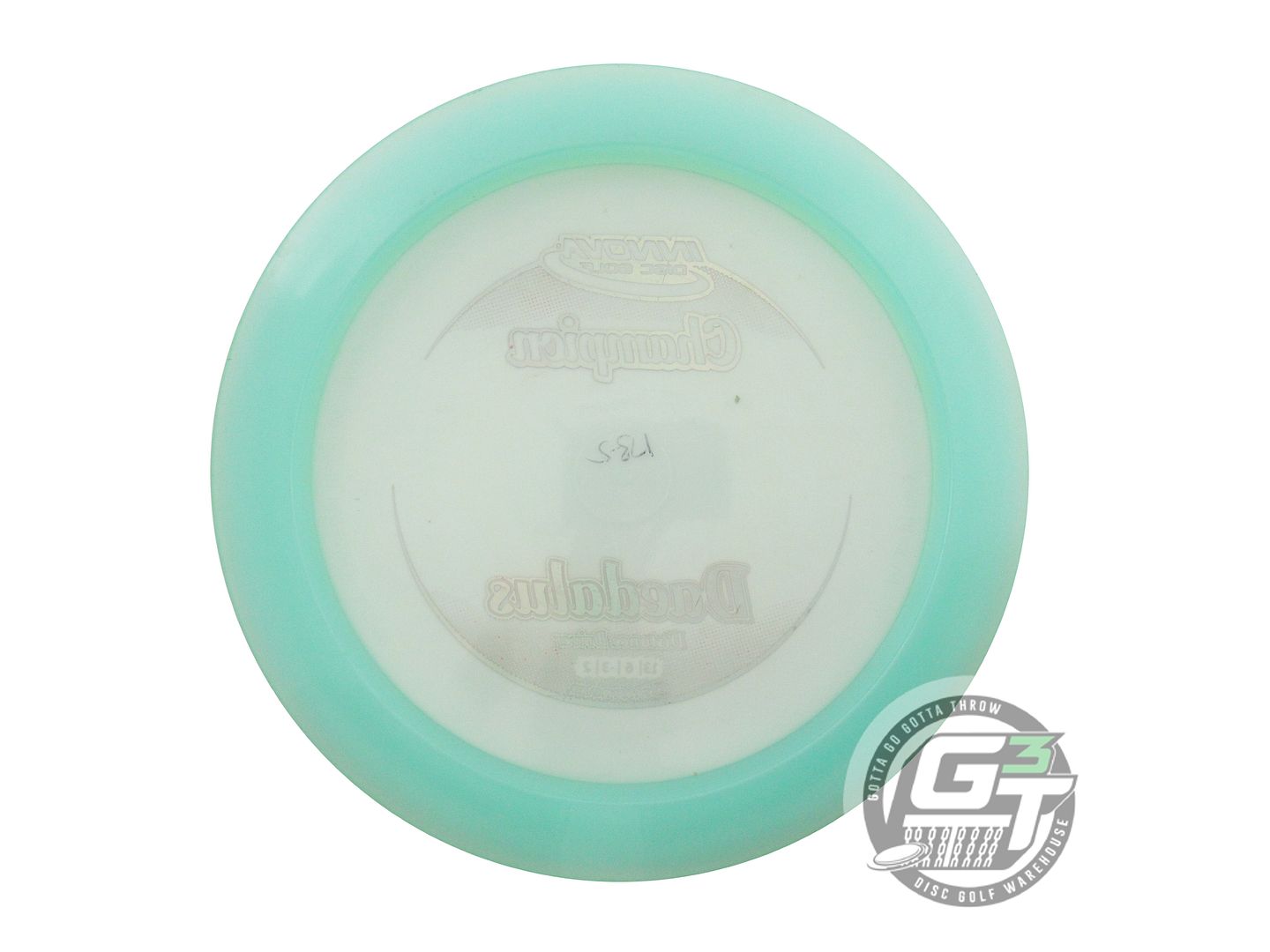 USED Innova Champion Daedalus 175g Seafoam Red Holo Foil Distance Driver Disc