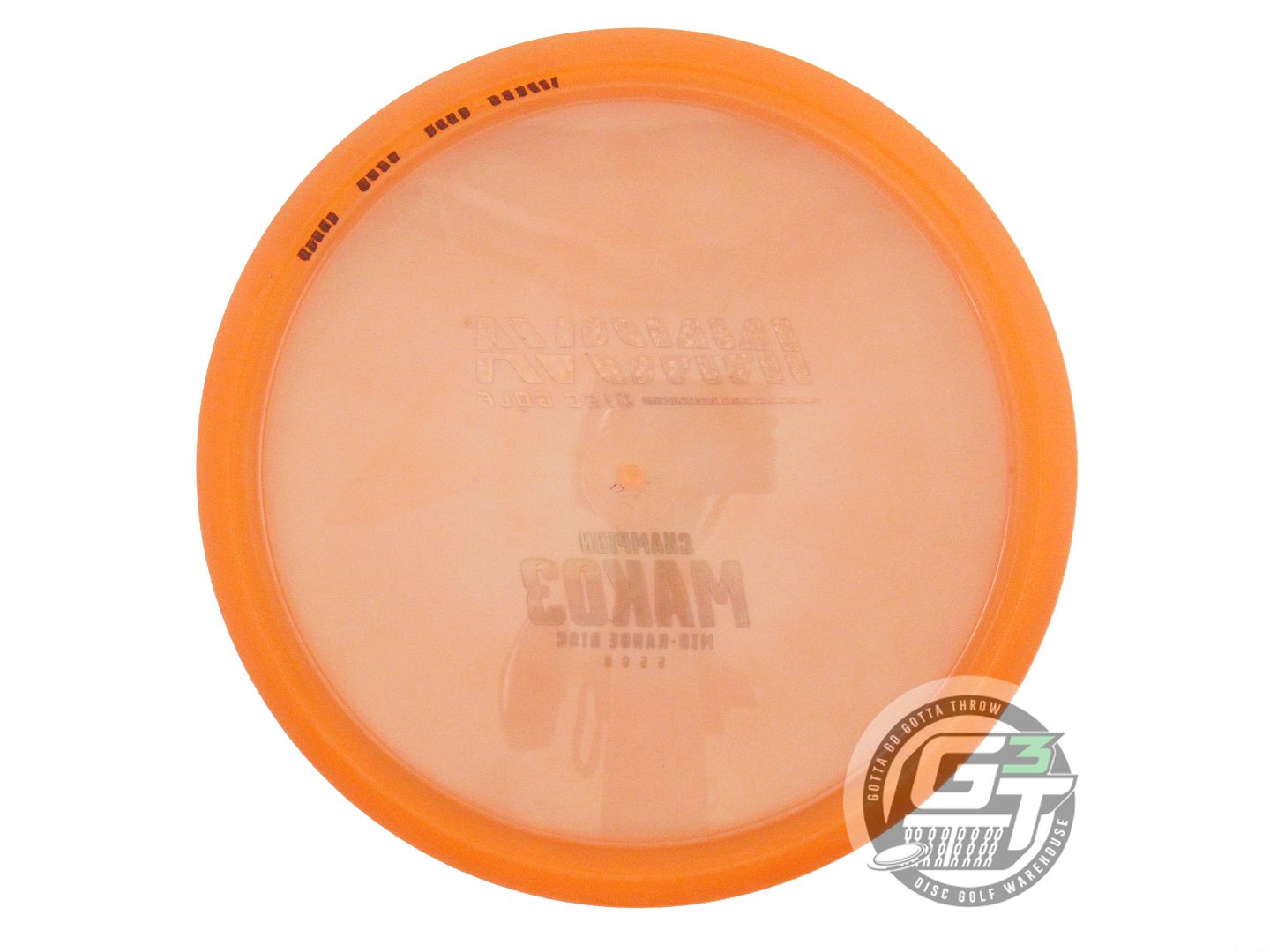 USED Innova Champion Mako3 177g Orange Holo Star & Rainbow Midrange Golf Disc