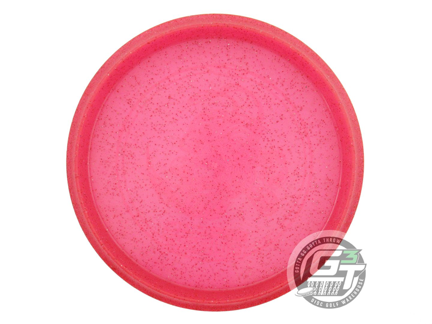 USED Discraft [LEDGESTONE] CryZtal Sparkle Buzzz 180g Red Midrange Golf Disc