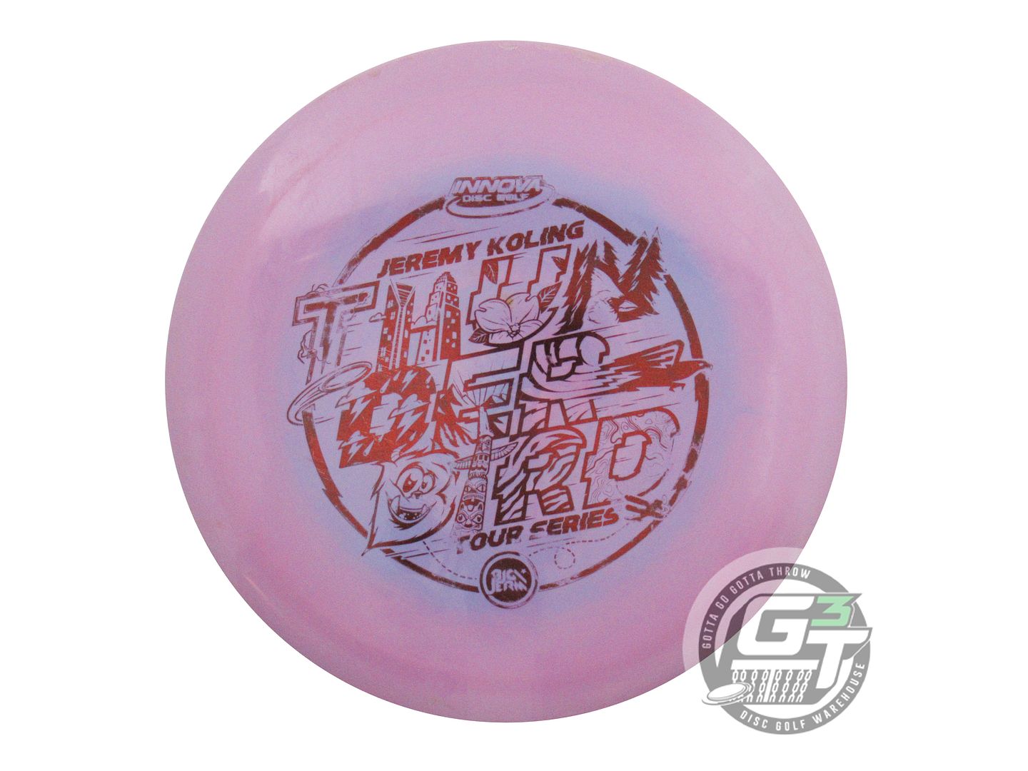 USED Innova [KOLING] Star Thunderbird 175g Lilac Red Foil Distance Driver Disc
