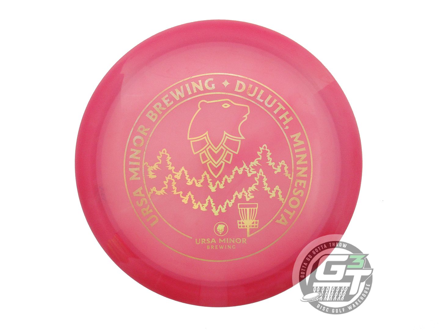 USED Innova Champion IT 174g Magenta Gold Holo Foil Fairway Driver Golf Disc