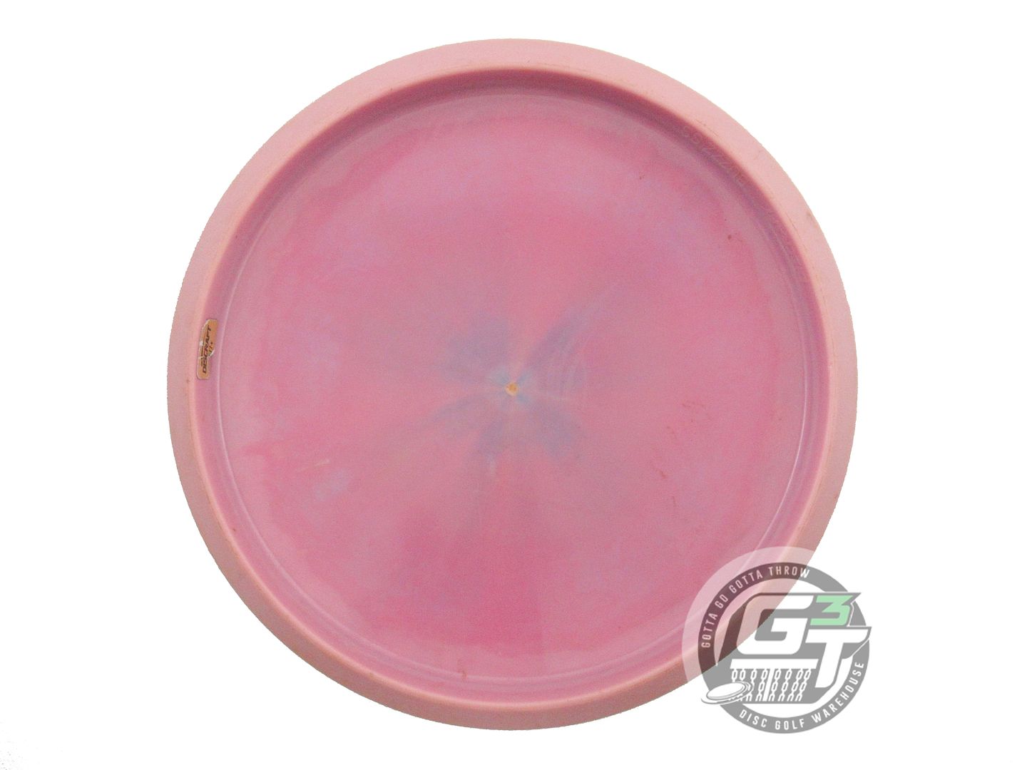 USED Discraft ESP Buzzz SS 182g Pink-Peach Blue Stamp Midrange Golf Disc