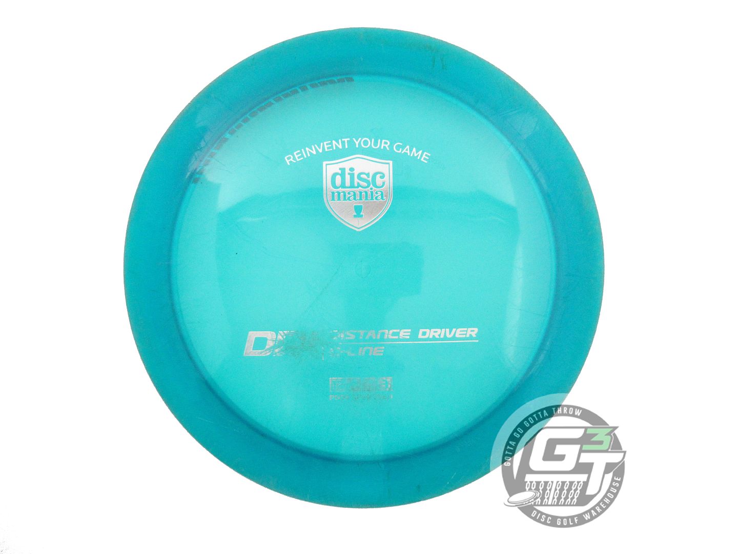 USED DiscMania C-Line DD3 174g Teal Silver Foil Distance Driver Golf Disc