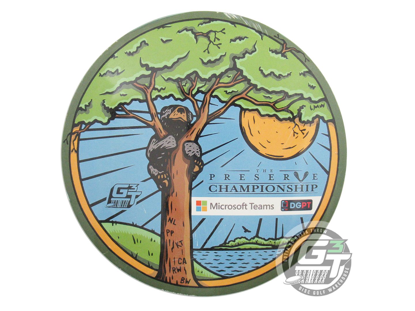 USED Discraft SuperColor ESP Buzzz 180g 2024 PRESERVE CHAMPIONSHIP Midrange Disc