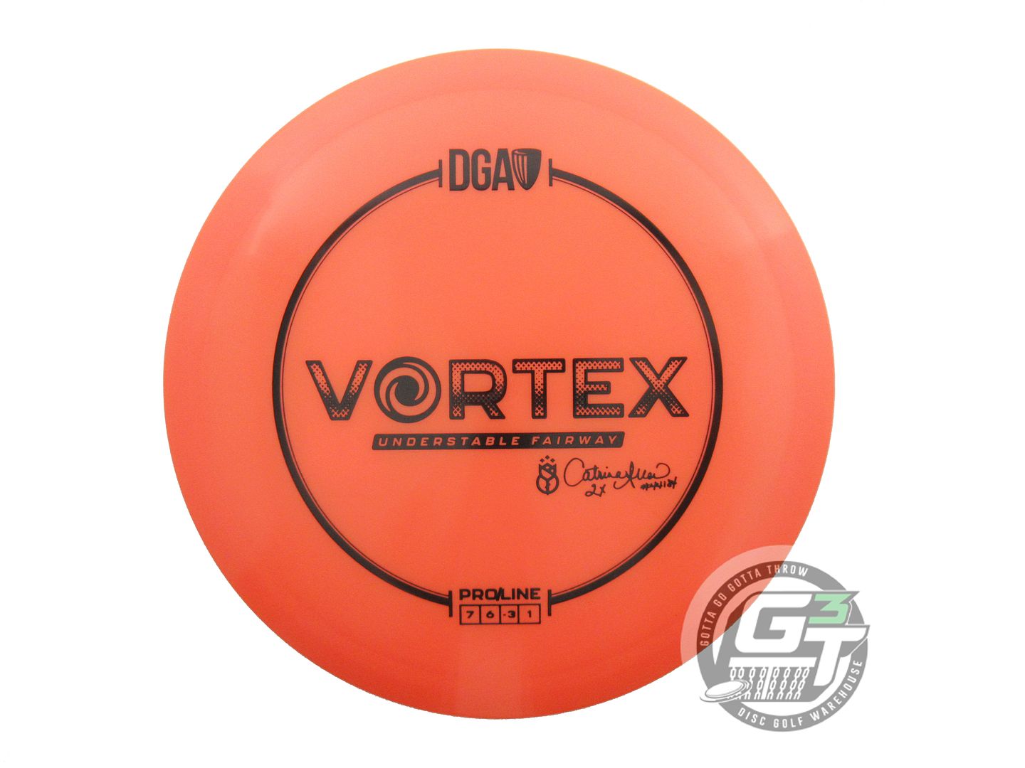 DGA ProLine Vortex [Catrina Allen 2X] Fairway Driver Golf Disc (Individually Listed)