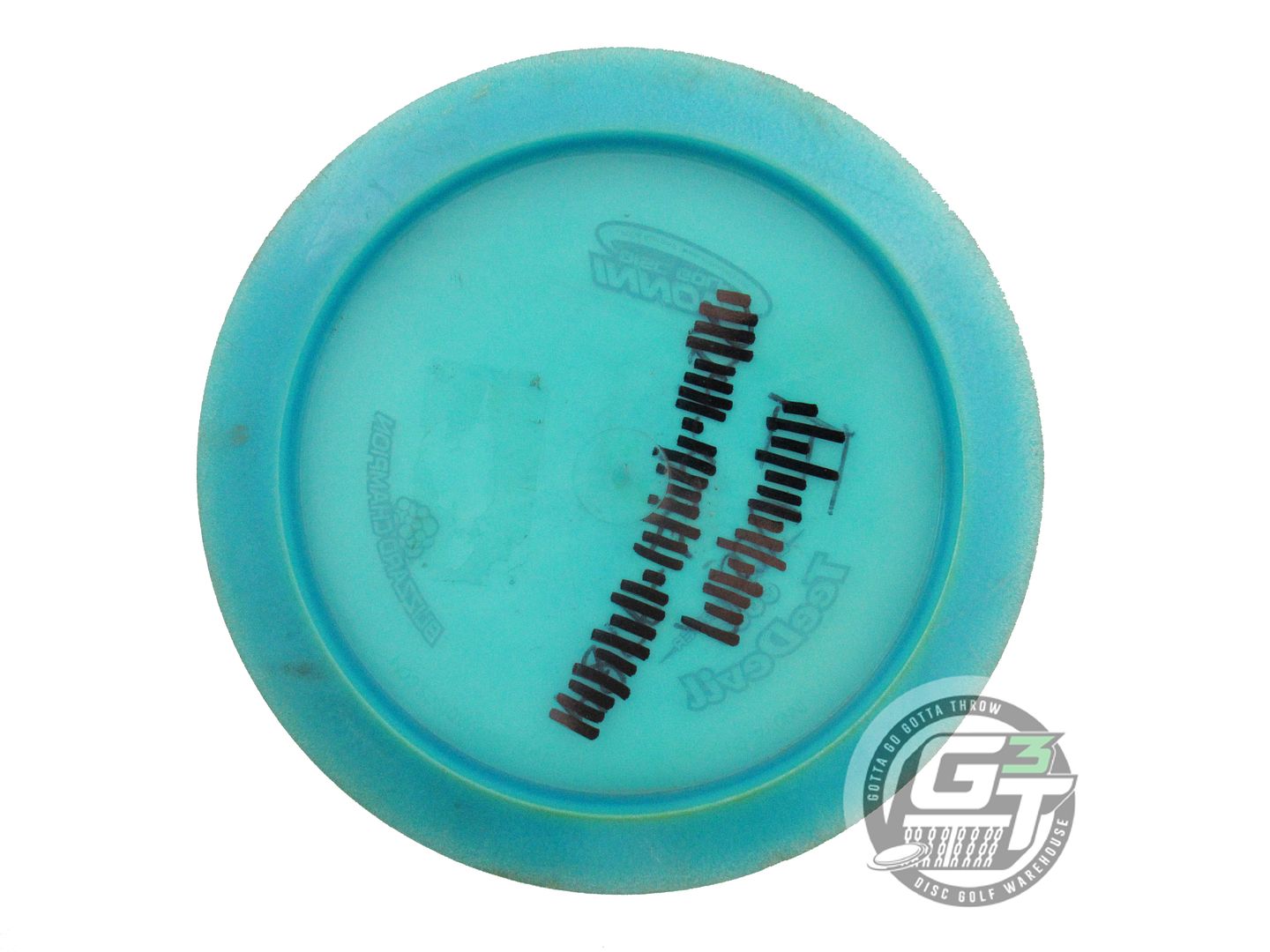 USED Innova Blizzard Teedevil 159g Teal Silver Stamp Distance Driver Golf Disc