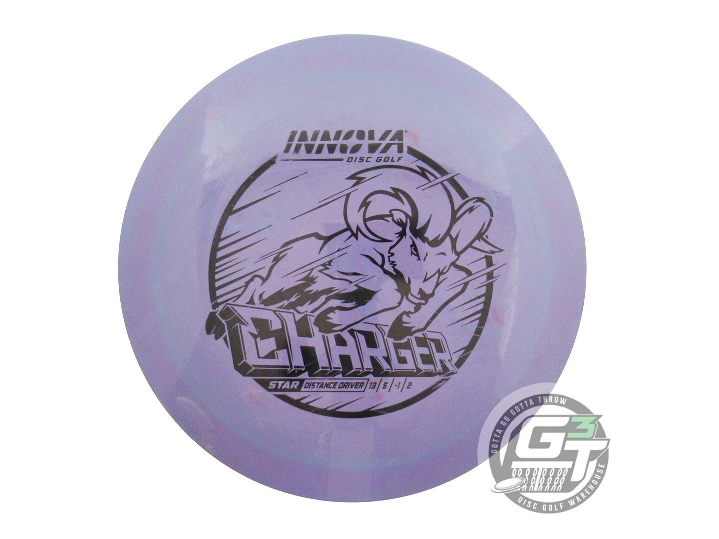 USED Innova Star Charger 169g Purple Black Stamp Distance Driver Golf Disc