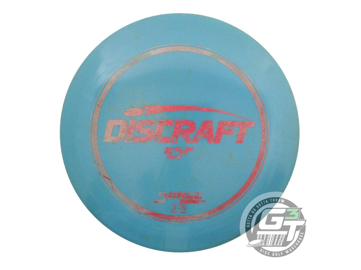 USED Discraft ESP Surge 171g Blue Red Foil PFN Distance Driver Golf Disc