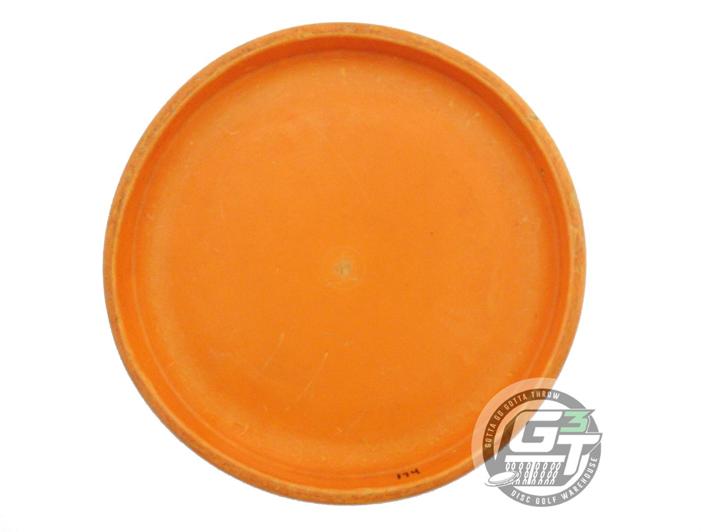 USED Kastaplast K3 Berg 173g Orange Black Stamp Putter Golf Disc