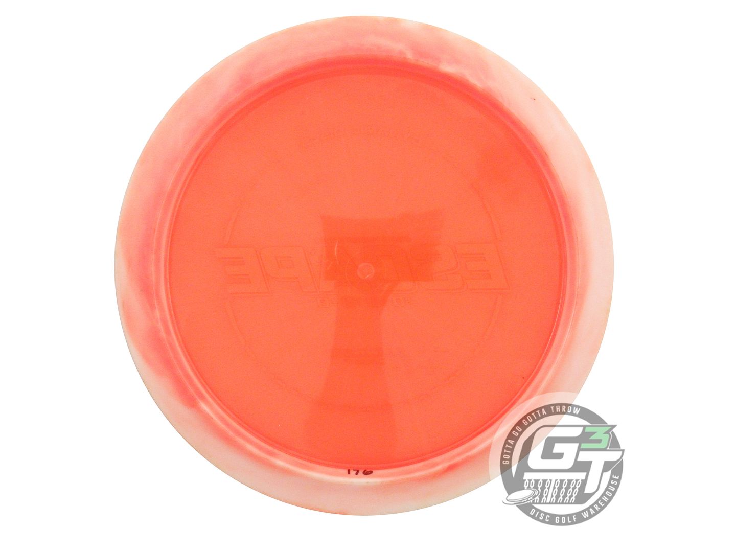 USED Dynamic Discs Lucid Ice Orbit Escape 175g White-Orange Fairway Driver Disc