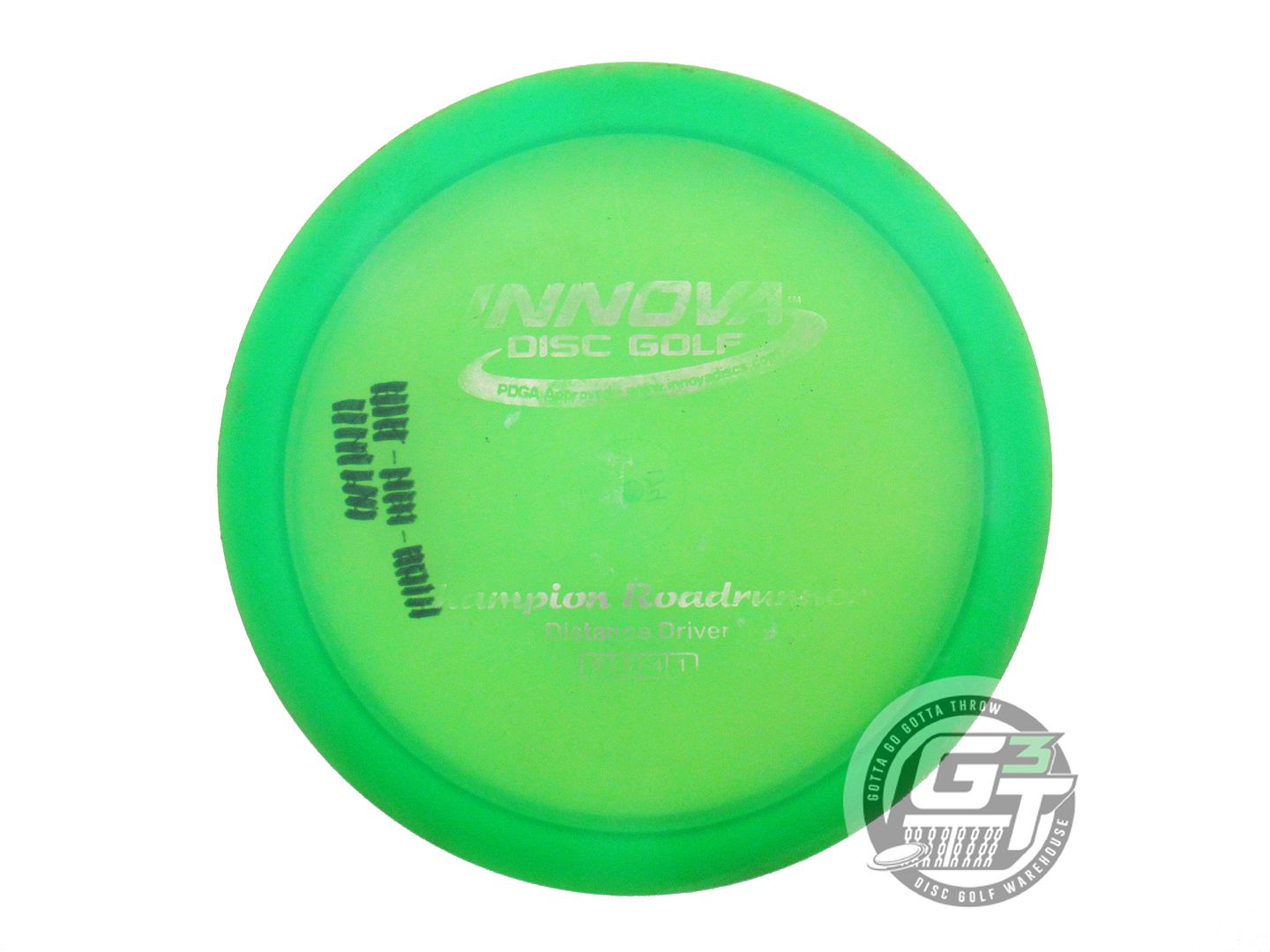 USED Innova Champion Roadrunner 174g Green Silver Foil Distance Driver Golf Disc
