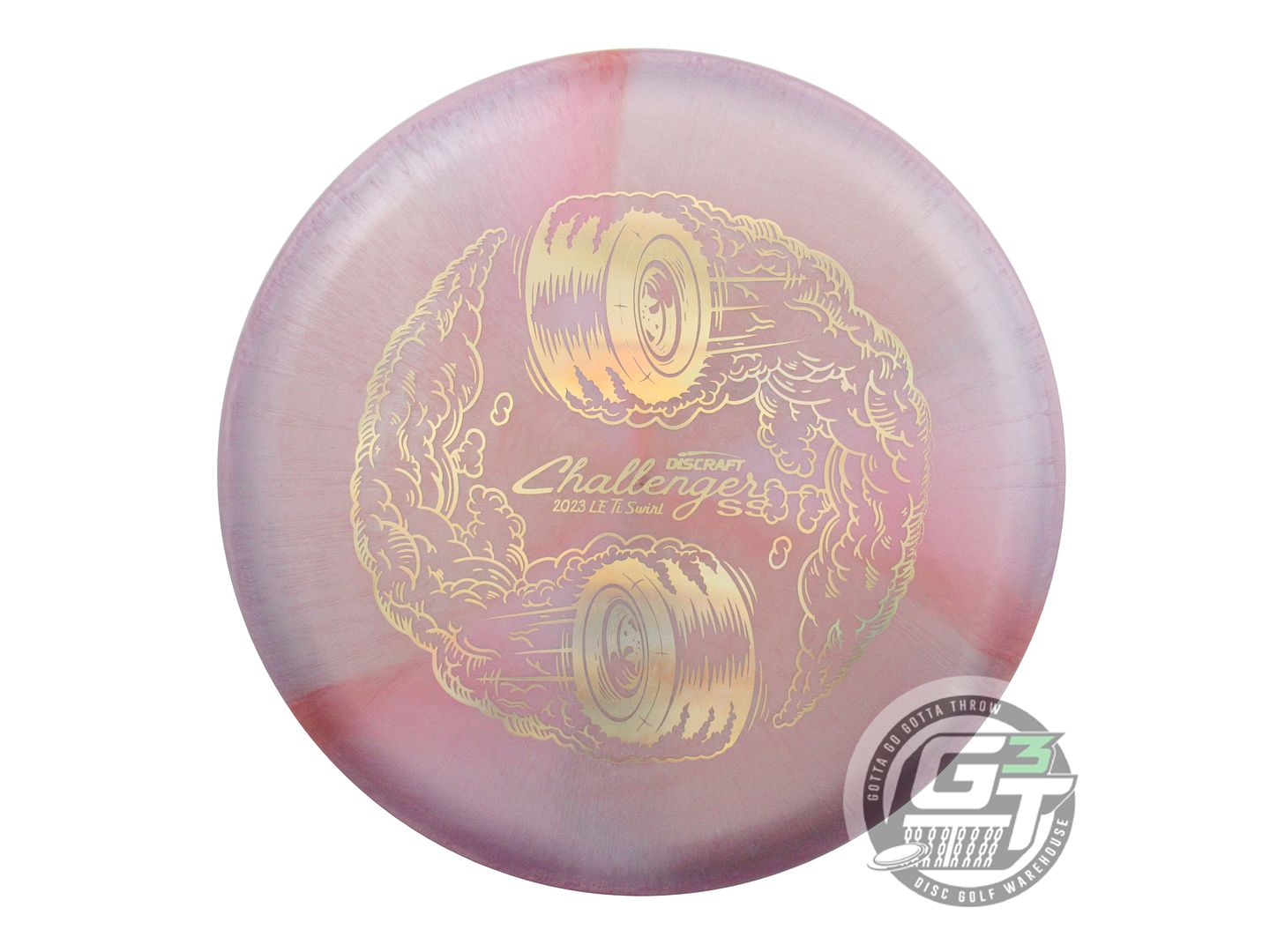 NOS Discraft [LEDGESTONE] Titanium Challenger SS 179g Pink-Peach Putter Disc