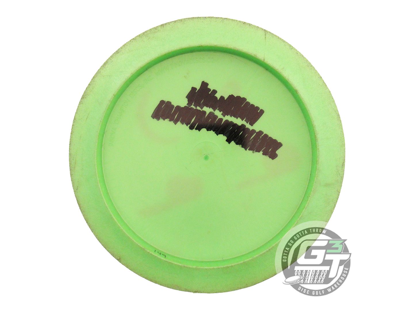 USED Innova GStar Destroyer 149g Lime Wiped Stamp Distance Driver Golf Disc