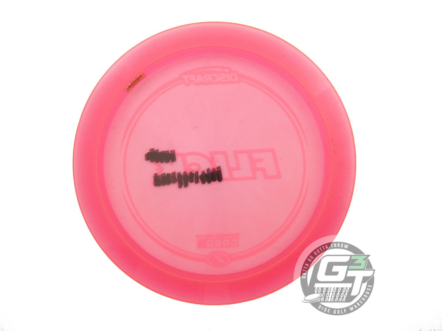 USED Discraft Z Flick 172g Pink Pink Stamp Distance Driver Golf Disc