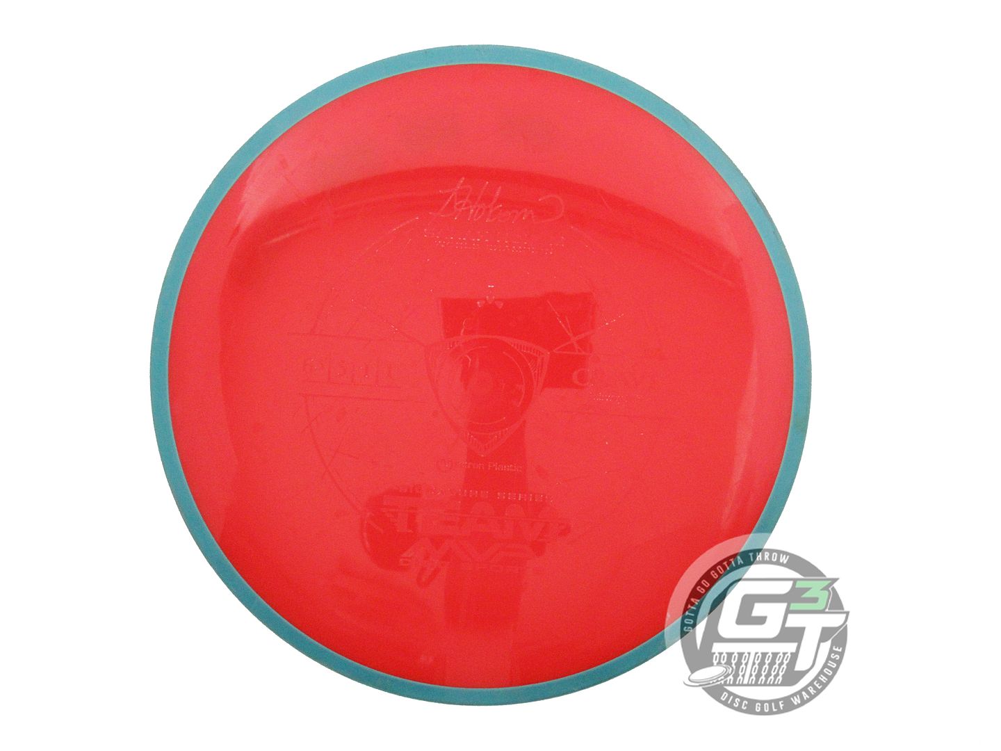 USED Axiom Discs Neutron Crave 170g Red Green Rim Fairway Driver Golf Disc